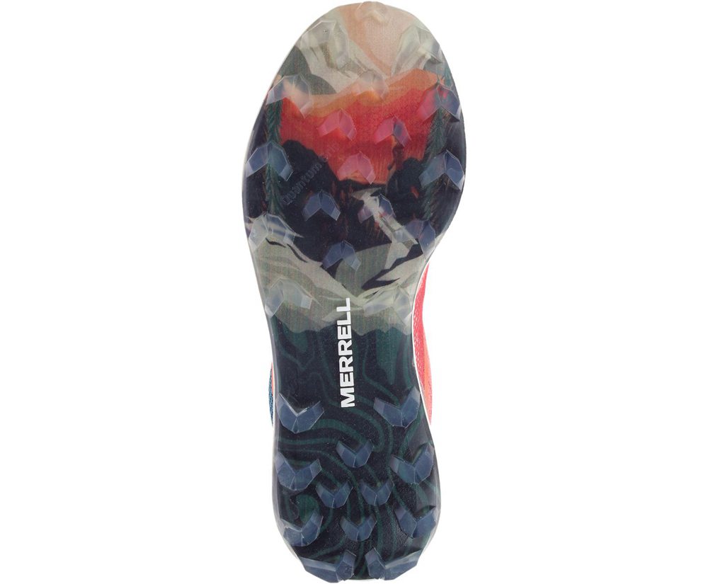 Merrell Sneakers Mint/Orange - MTL Skyfire X White Mountains - Womens 24NFGILHK